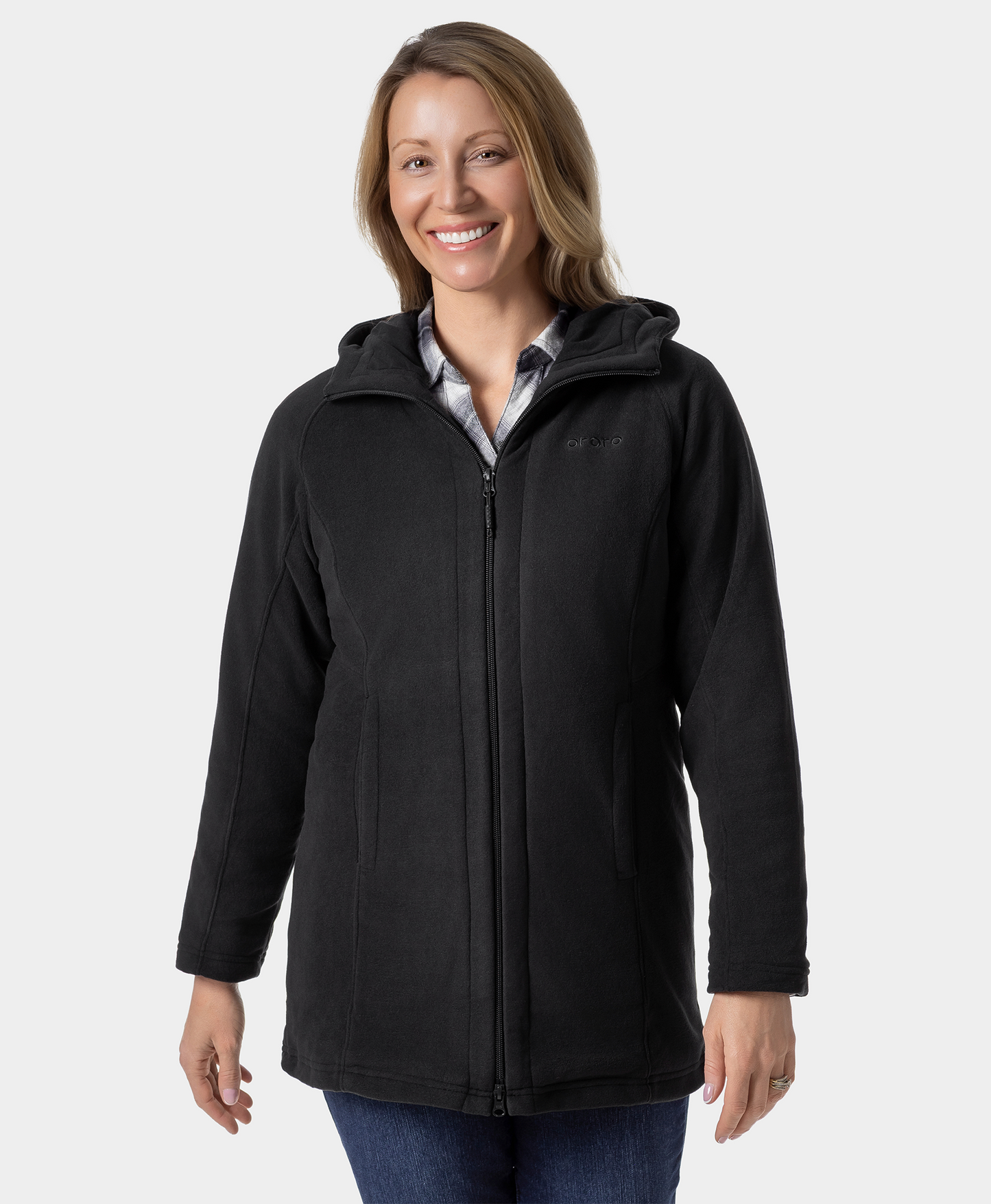 Felicity Women's Heated Fleece Hoodie Jacket