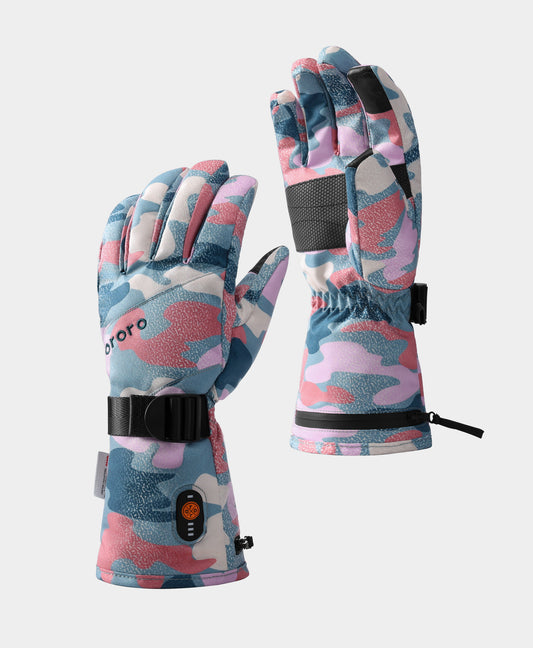 Kyoto Women's Colorprint Heated Lightweight Gloves