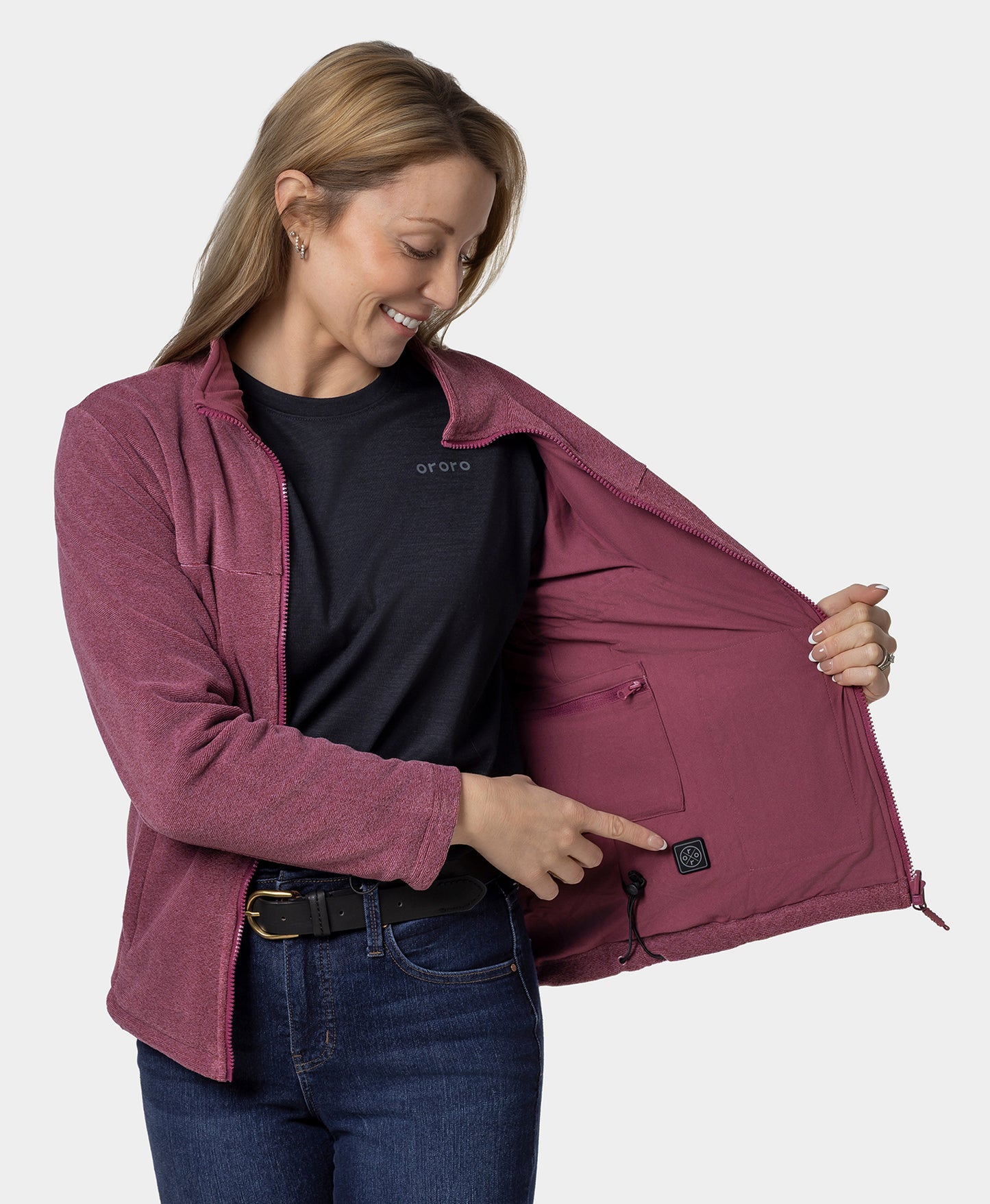River Ridge Women's Heated Fleece Liner Jacket