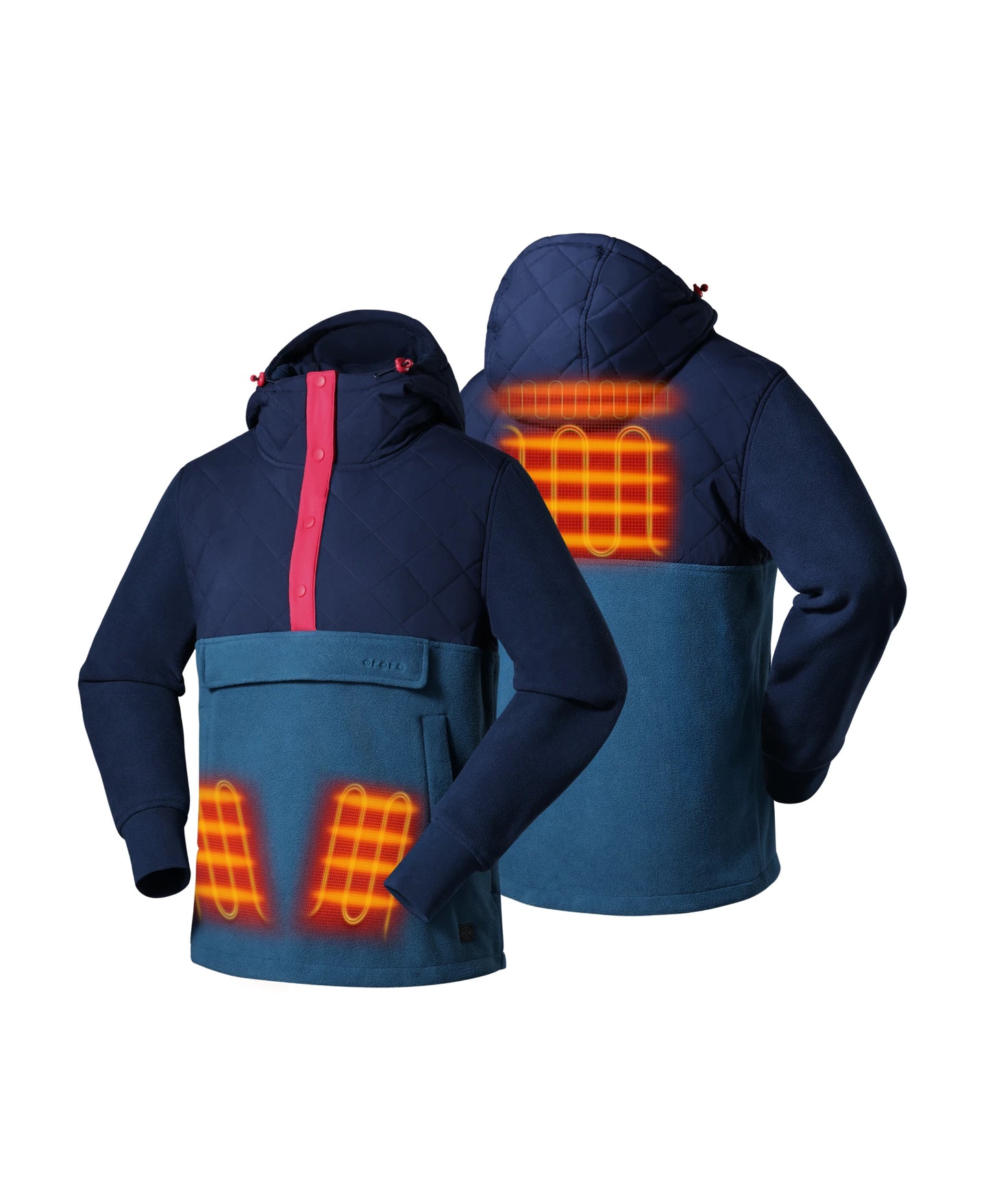 Daybreak Women's Colorblock Heated Anorak
