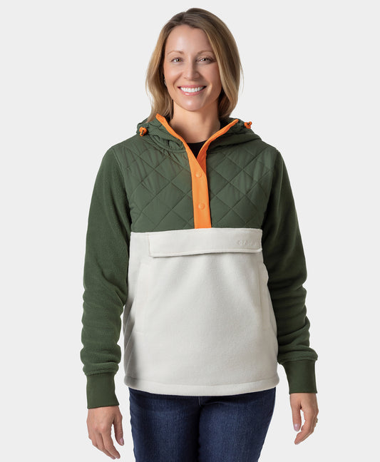 Daybreak Women's Colorblock Heated Anorak