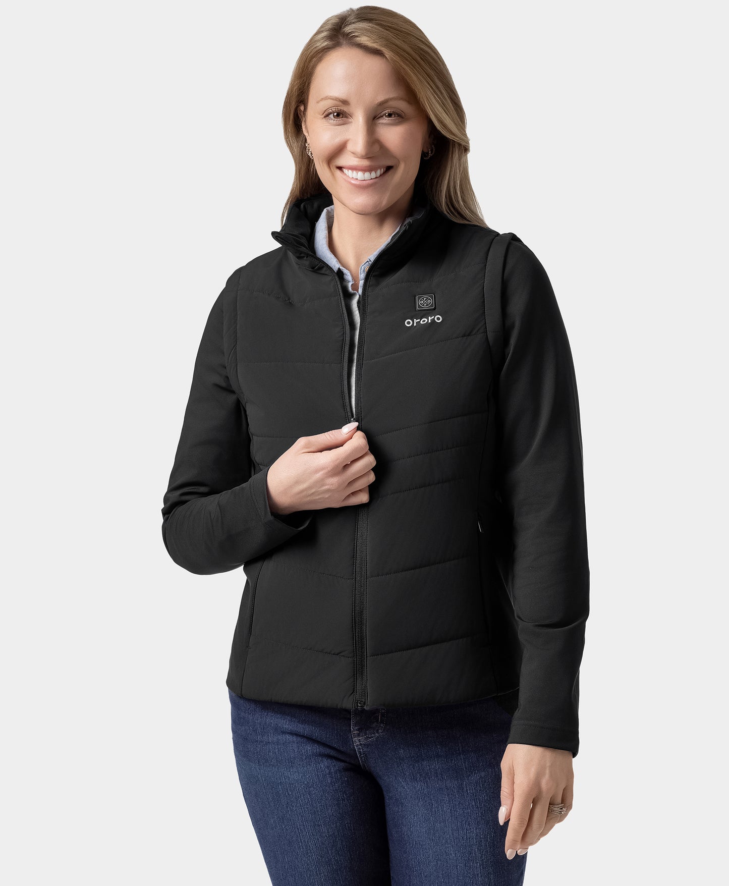 Turnberry Women's Heated Golf Jacket (with Zip-Off Sleeves)