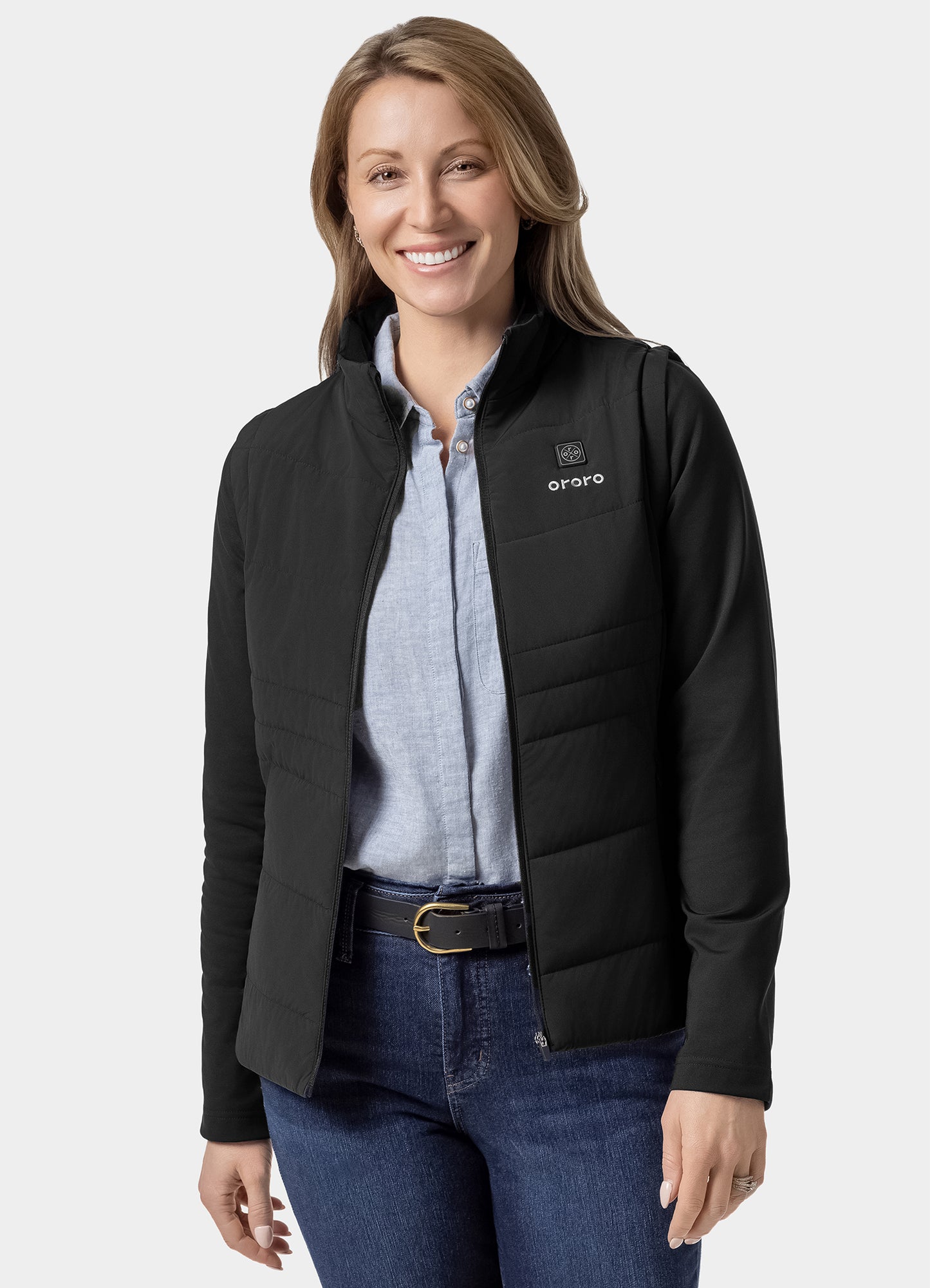 Turnberry Women's Heated Golf Jacket (with Zip-Off Sleeves)