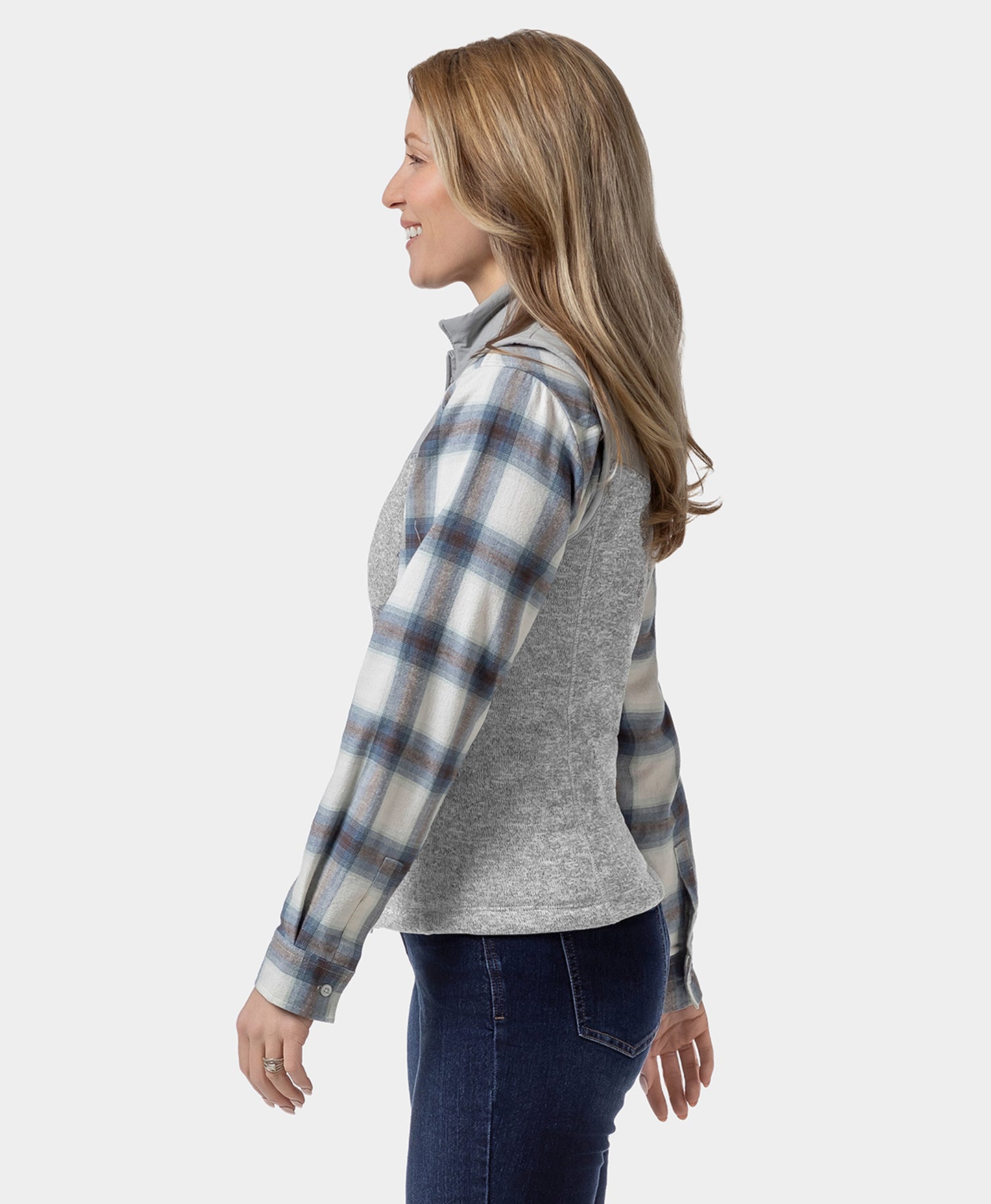 Augusta Women's Heated Sweater Fleece Vest