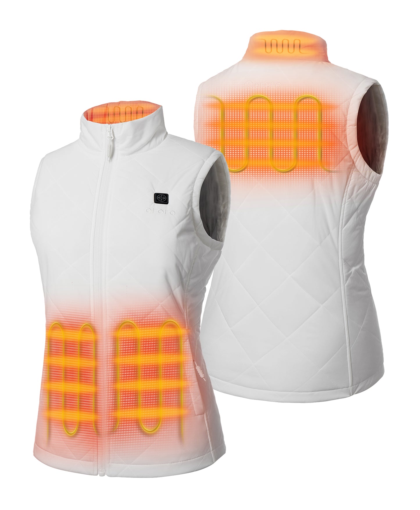 Women's Junior 4-Zone Heated Quilted Vest