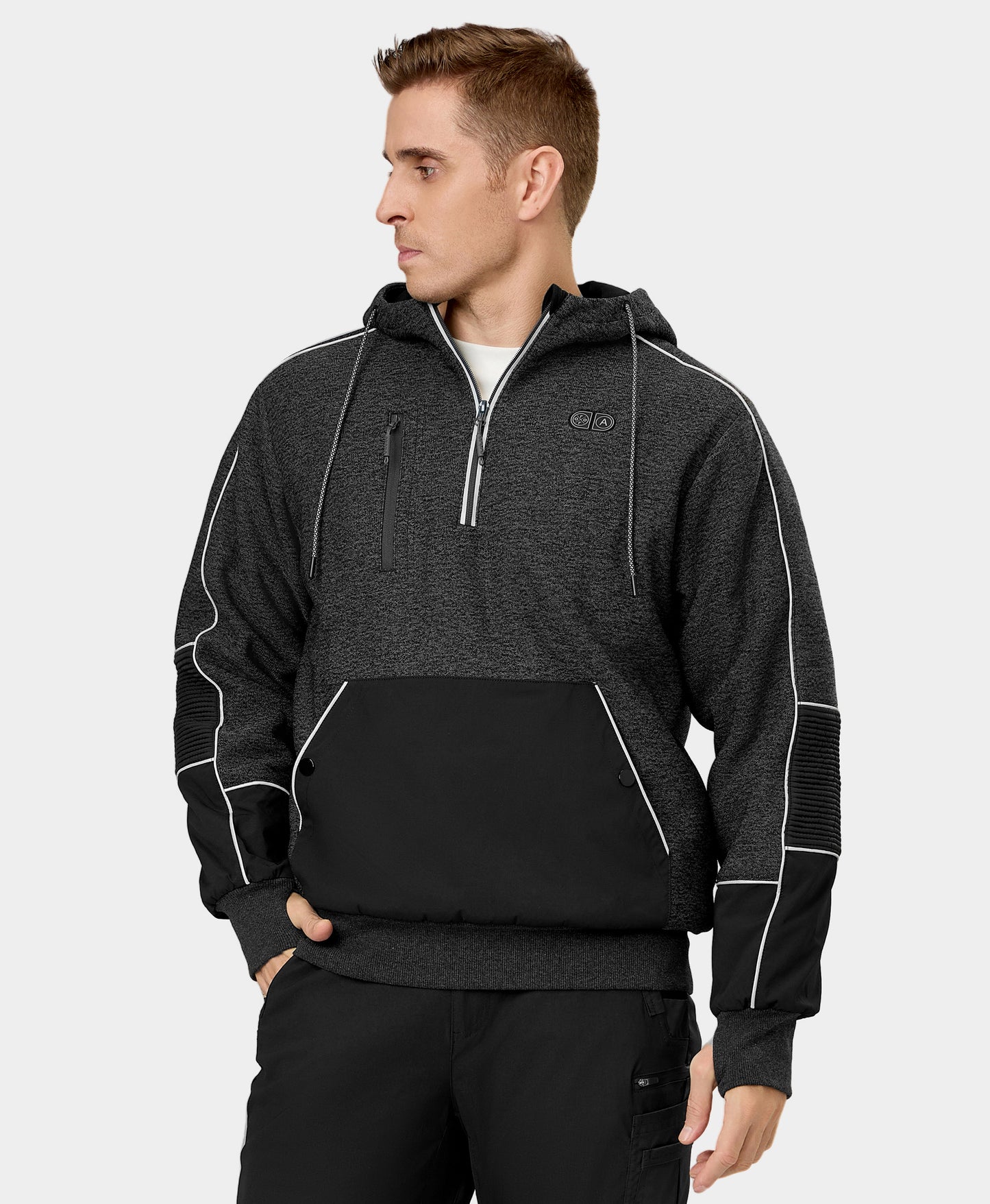 Wayne Men's 5-Zone Heated Pullover Hoodie
