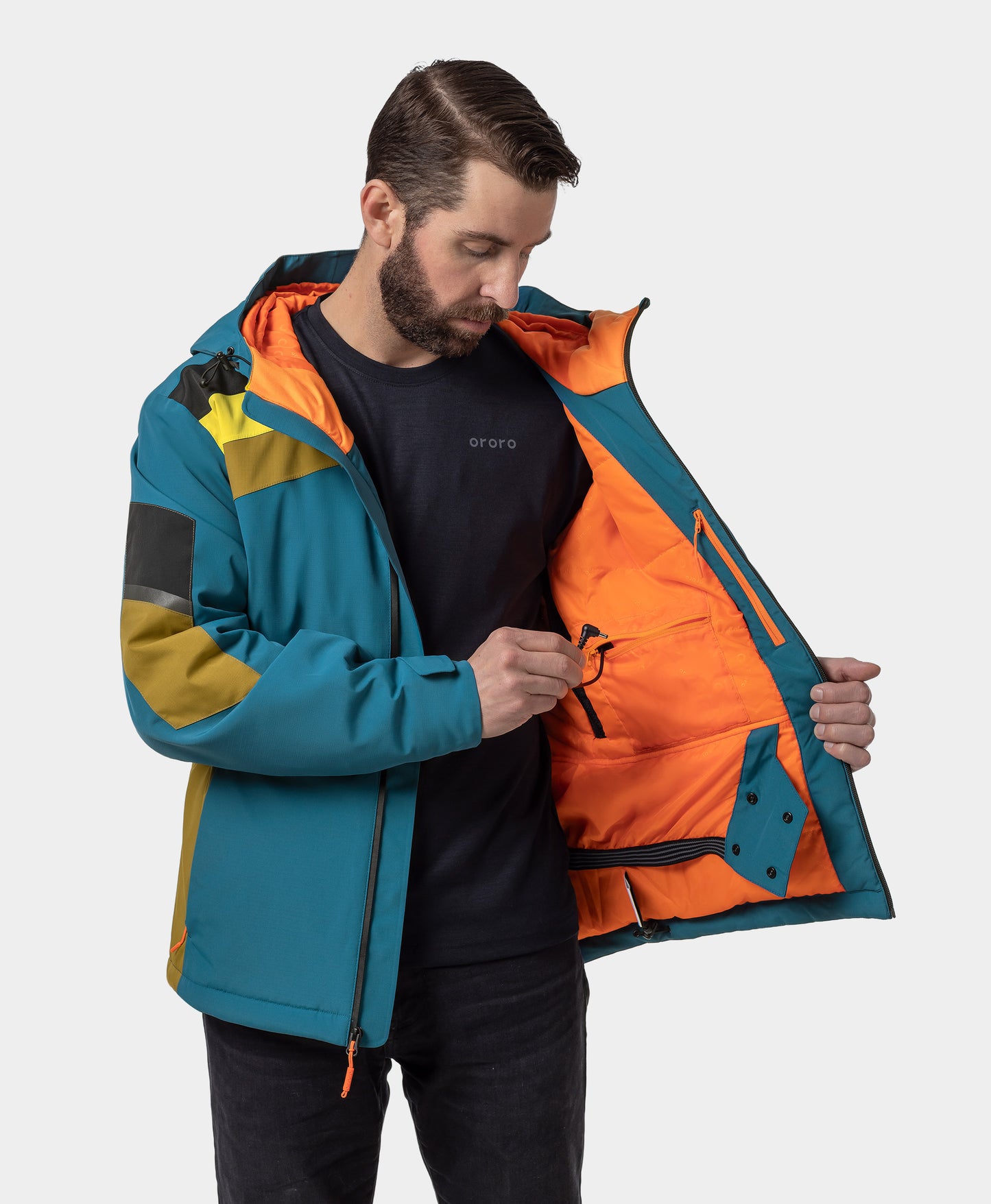 St. Moritz Men's Heated Snow Jacket