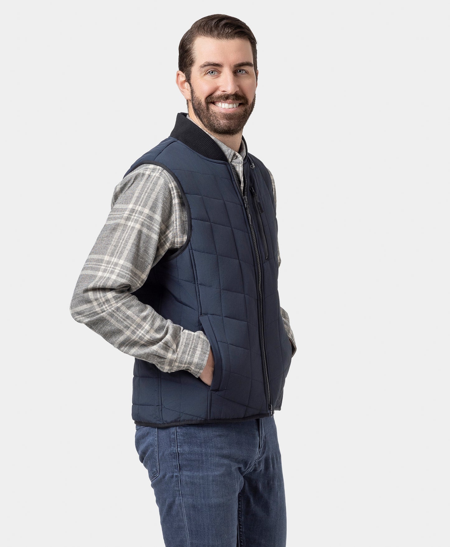 Scranton Men's 5-Zone Insulated Heated Bomber Vest