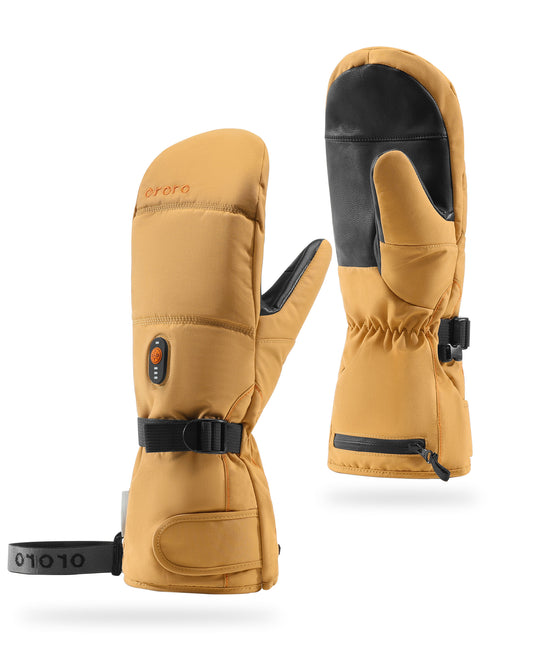 Amsterdam Heated Mittens 2.0 - Khaki