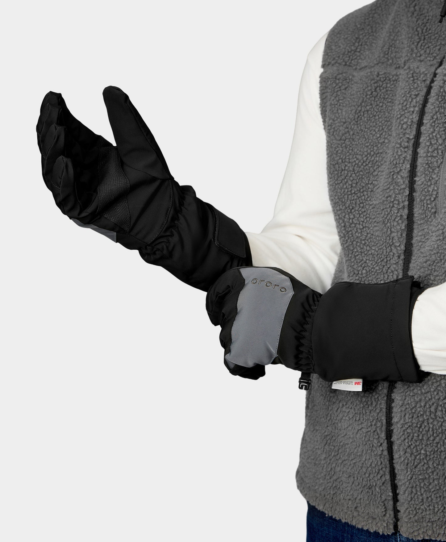 Unisex Shell Gloves for Glasgow Liner Gloves - Black