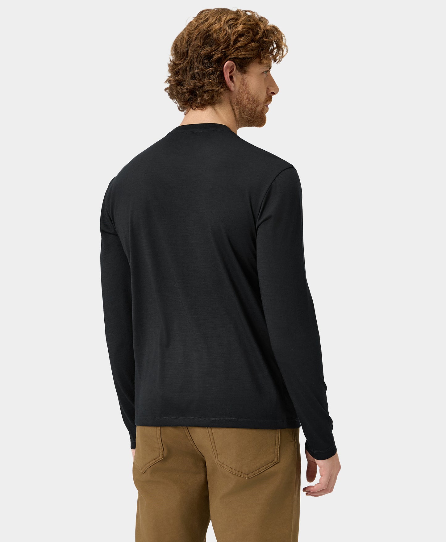 Aoraki Unisex Merino Wool Blend Baselayer - Black