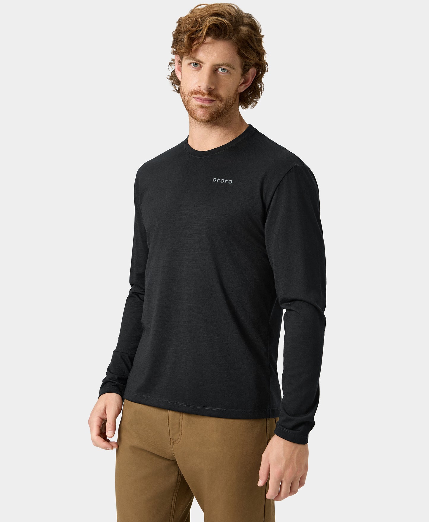 Aoraki Unisex Merino Wool Blend Baselayer - Black
