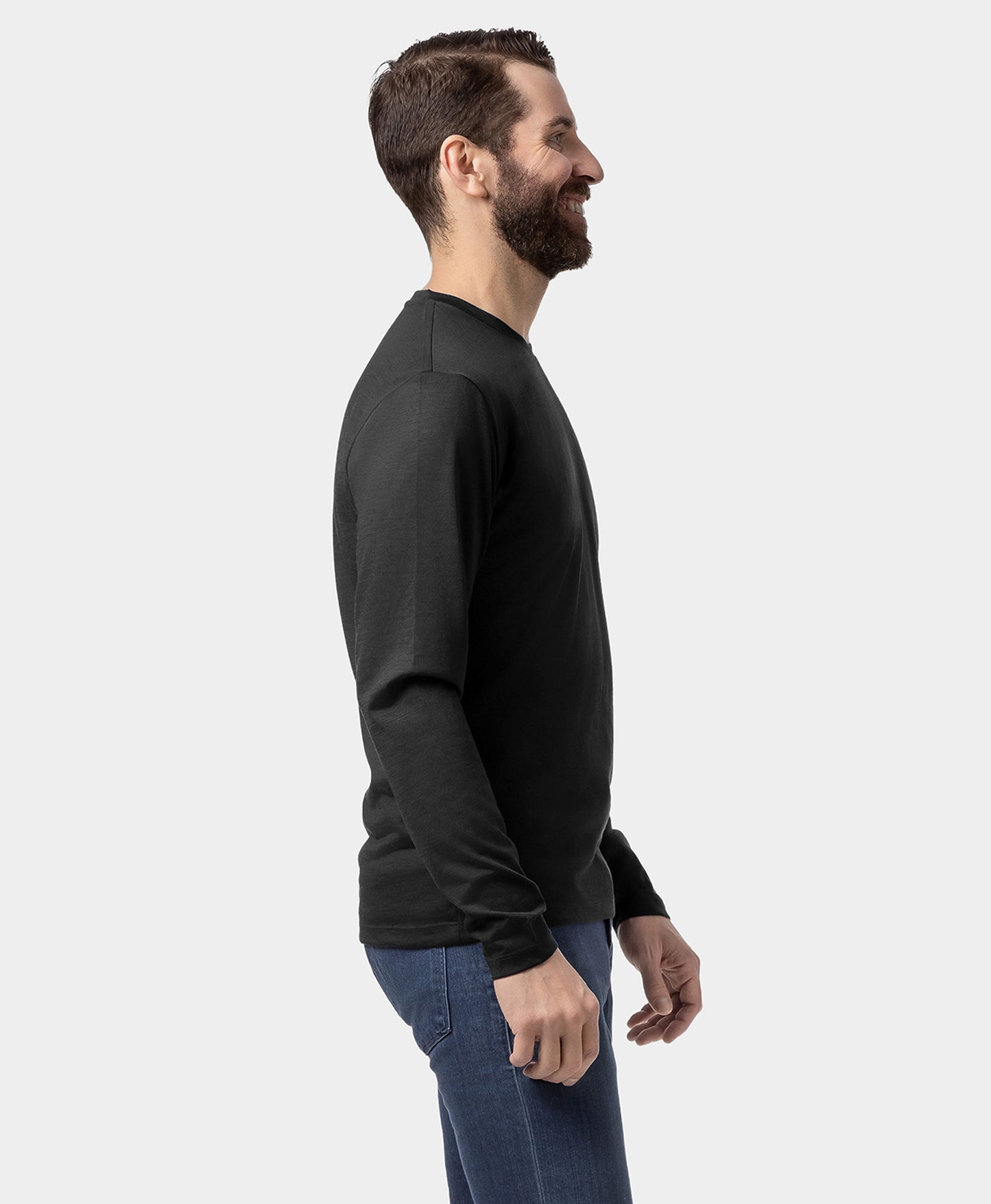 Aoraki Unisex Merino Wool Blend Baselayer - Black
