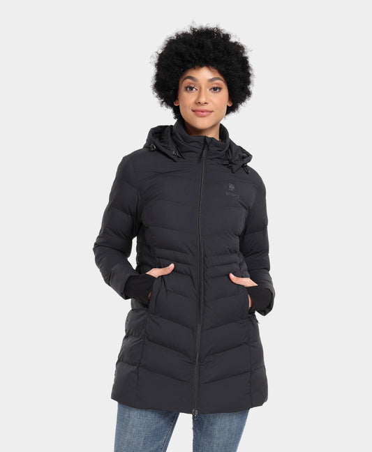 Women's Heated Puffer Parka Jacket