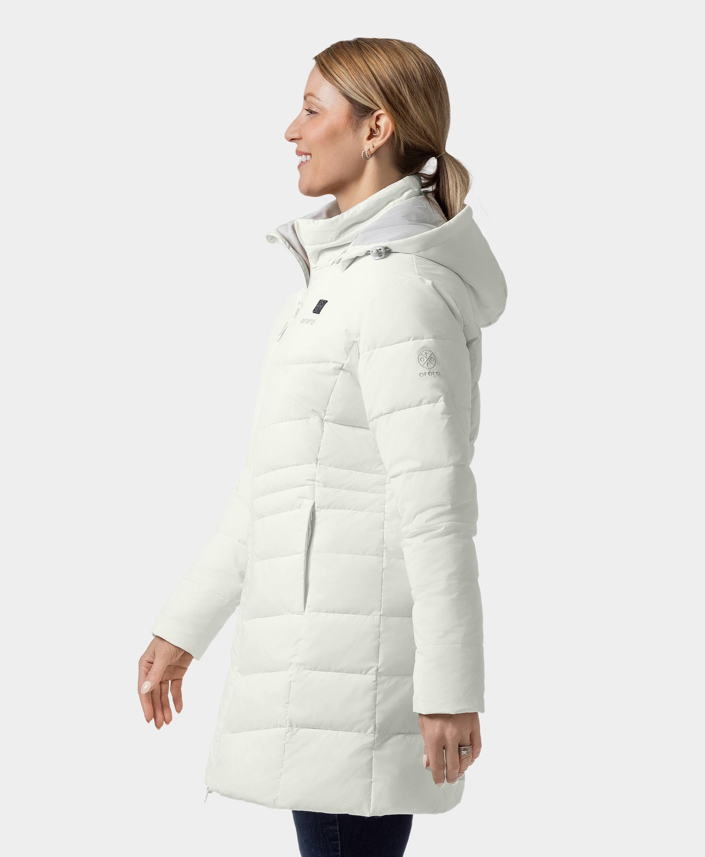 Women's Heated Puffer Parka Jacket