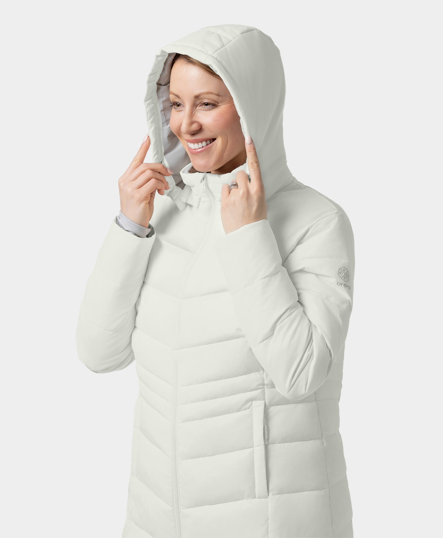 Women's Heated Puffer Parka Jacket