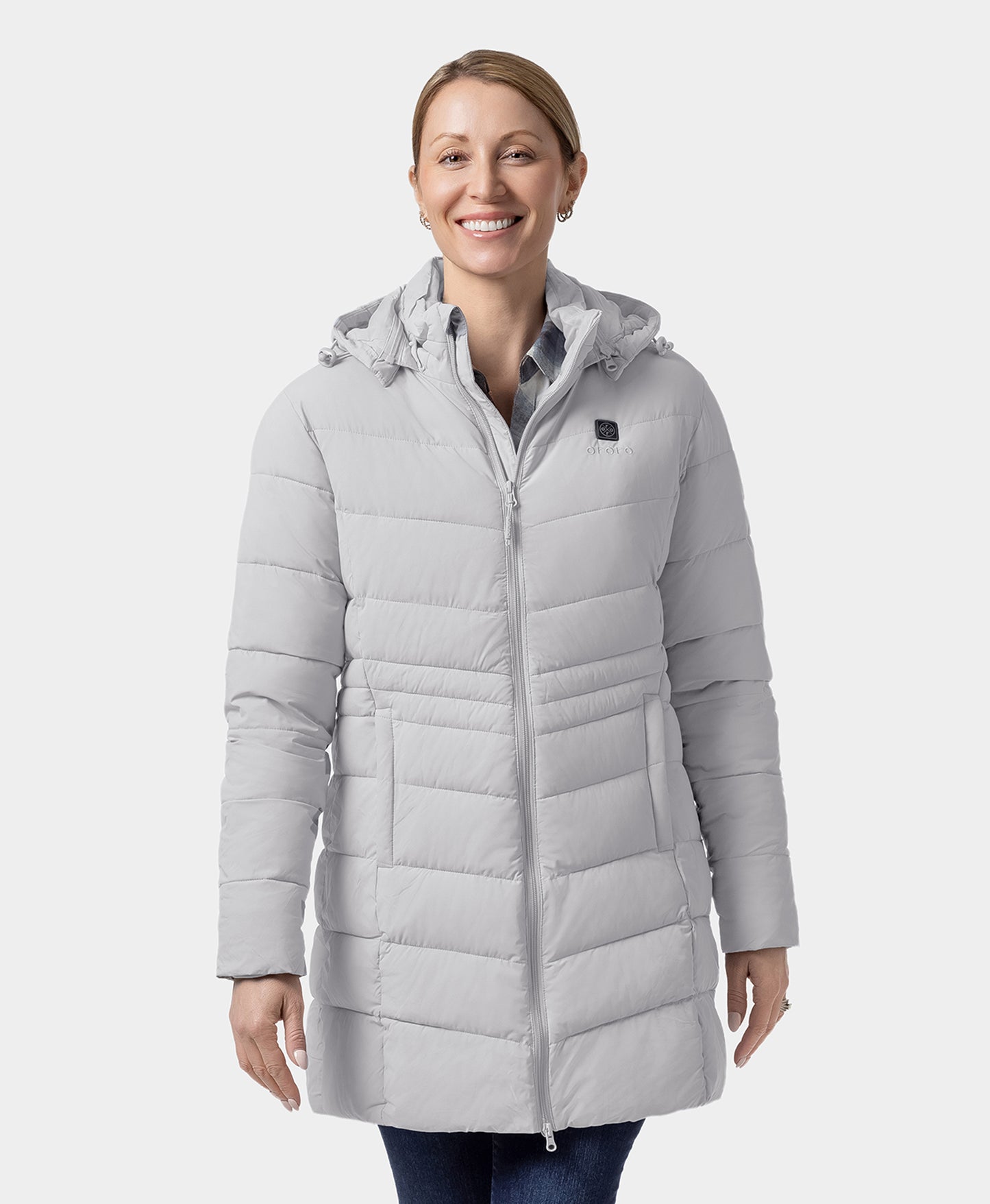 Women's Heated Puffer Parka Jacket