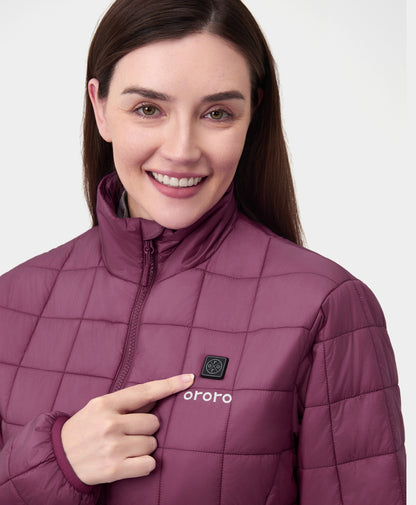 Prism Women's Heated Quilted Jacket