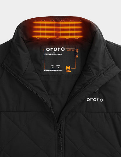 (Open-box) Men's Heated Quilted Vest (Apparel Only)