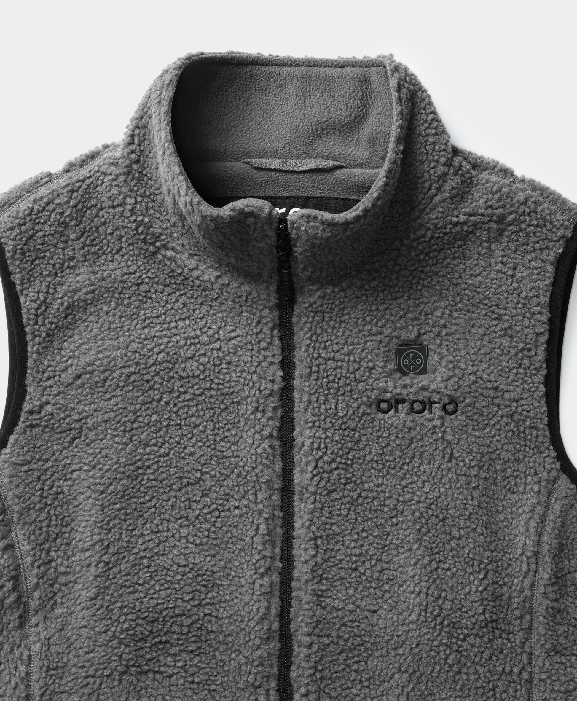 Women's Heated Recycled Fleece Vest