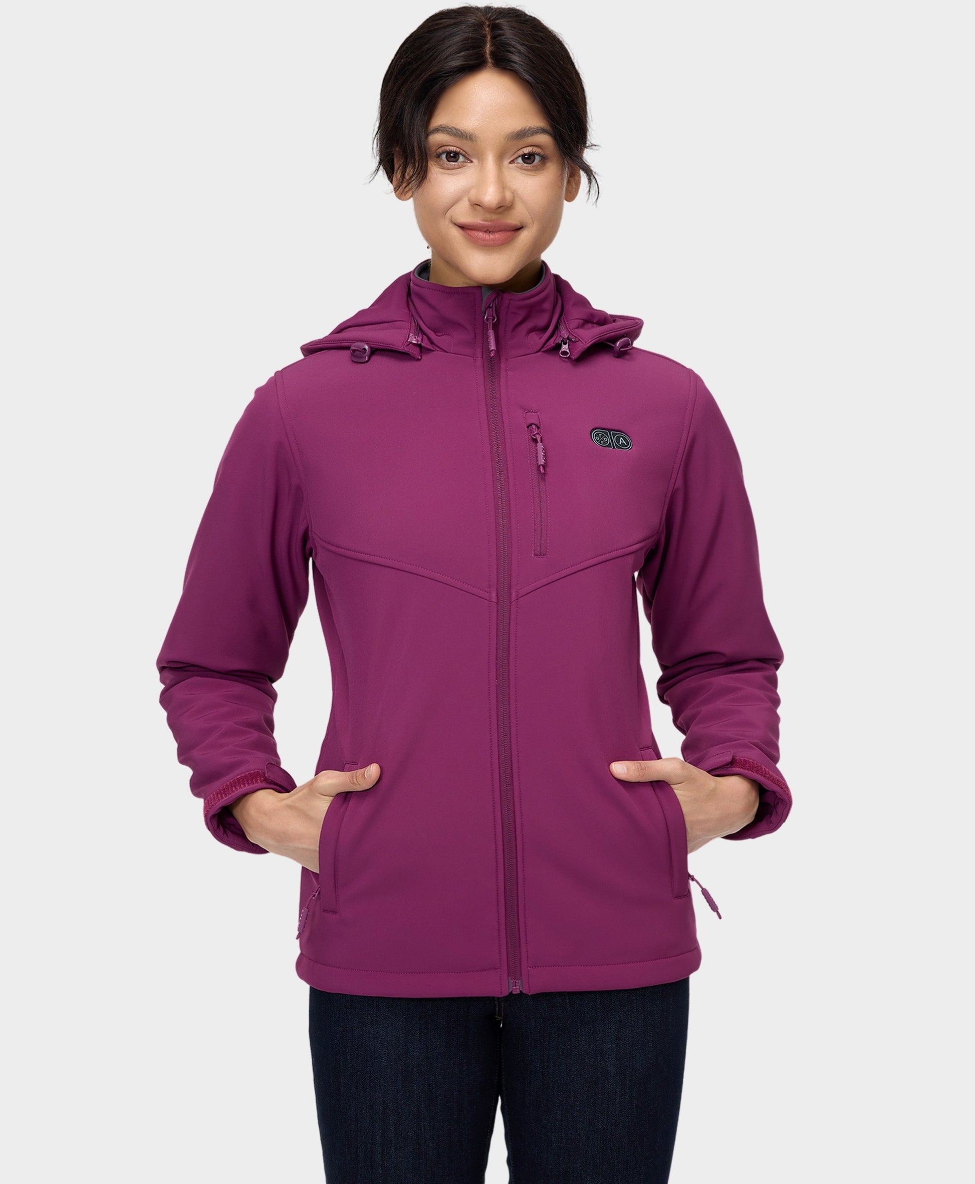 Women's Heated Dual Control Jacket (Pocket Heating)