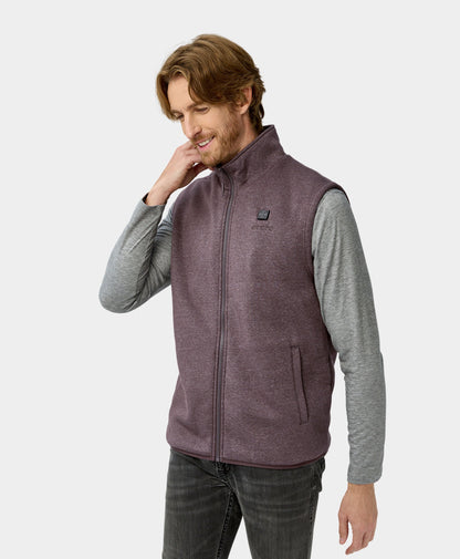 Men's Heated Fleece Vest