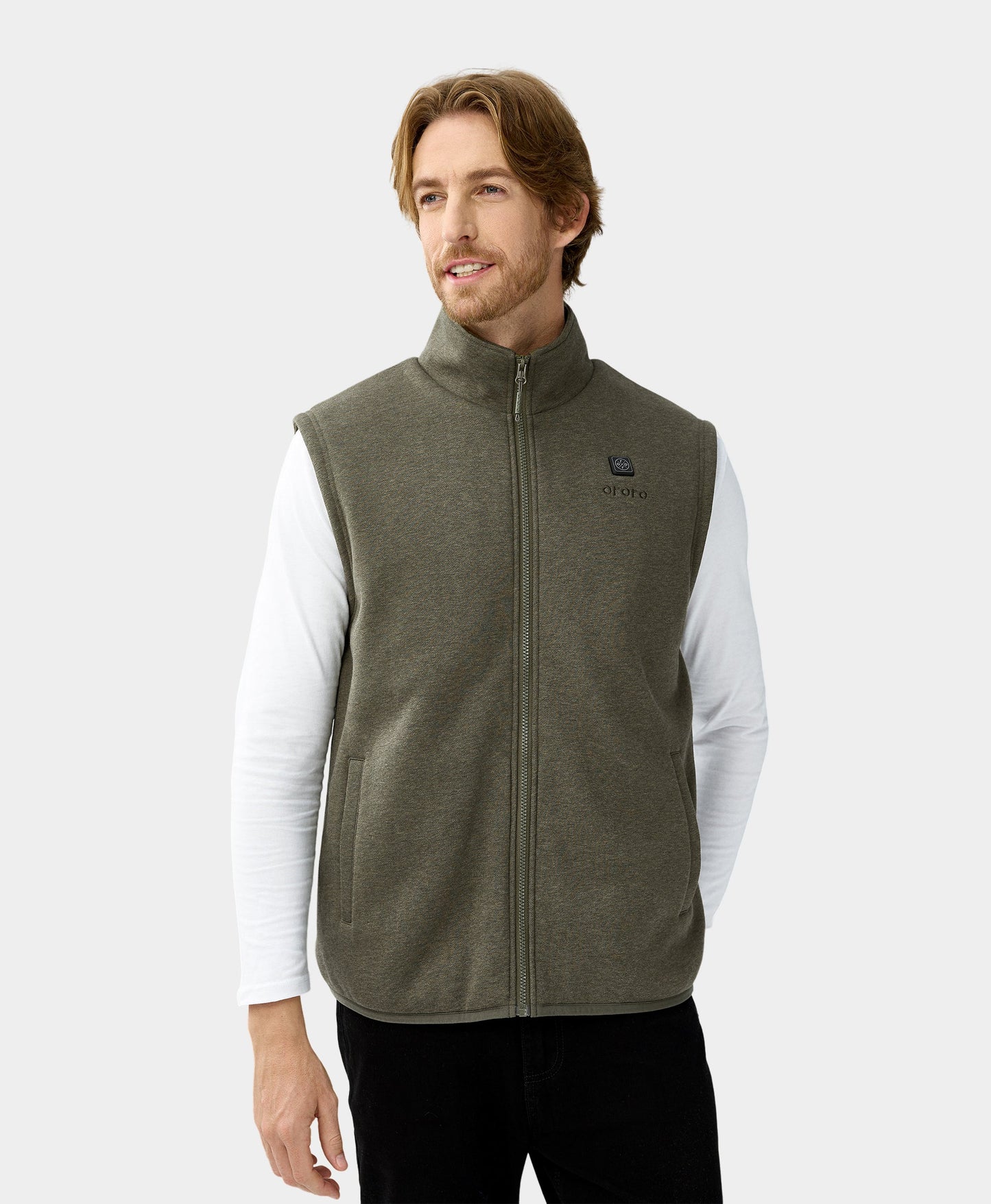 Men's Heated Fleece Vest