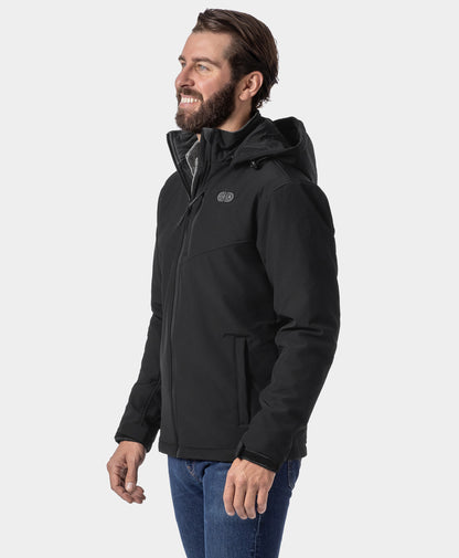 Men's Heated Dual Control Jacket with 5 Heating Zones (Pocket Heating)