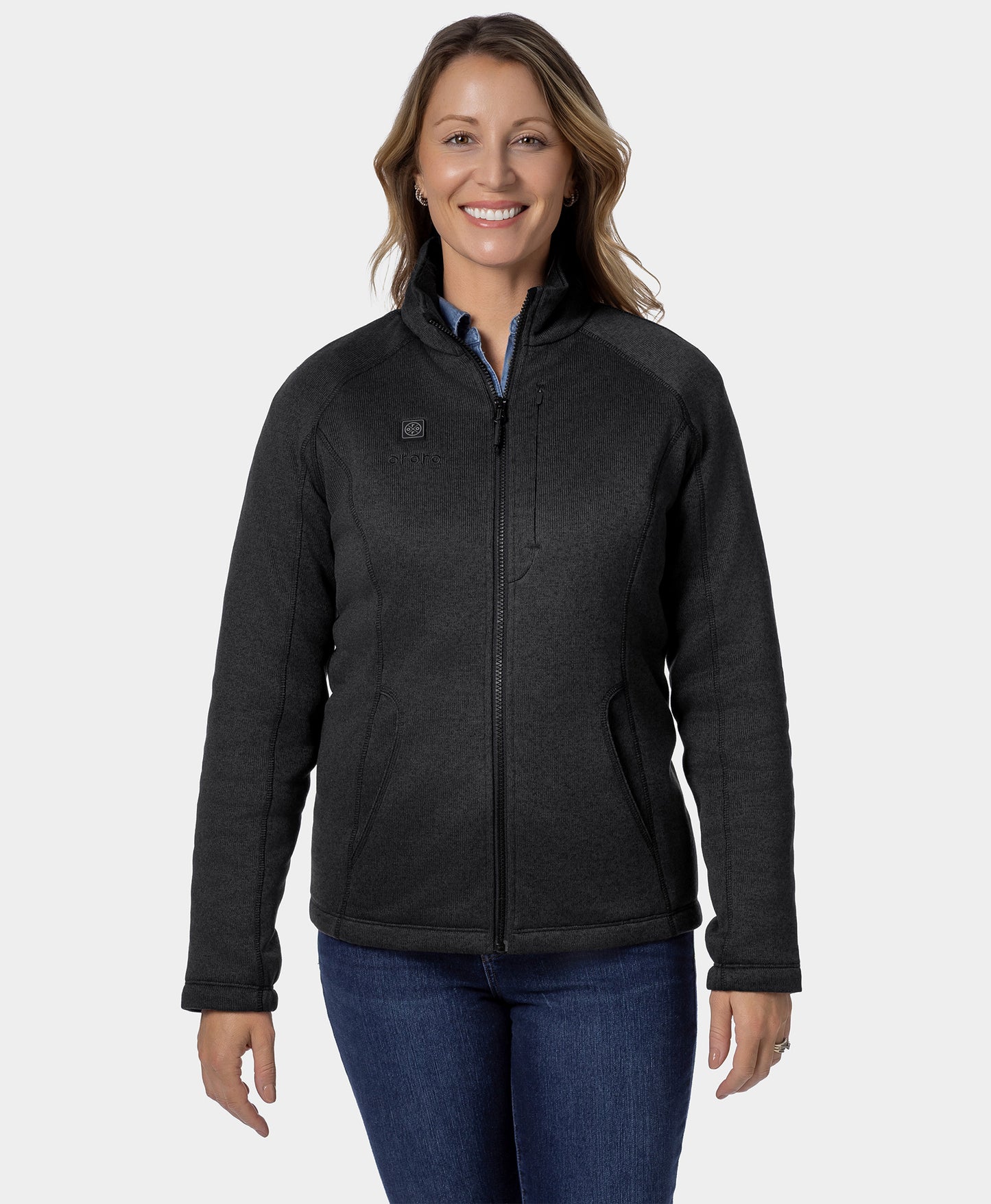 Augusta Tournament Women's 4-Zone Heated Sweater Fleece Jacket (Target's Version)