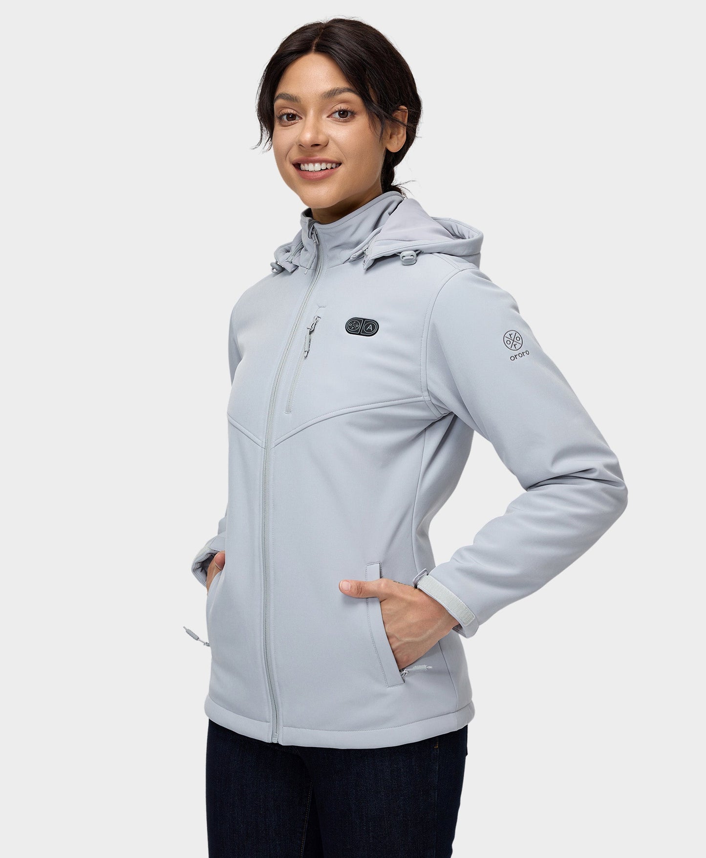 Women's Heated Dual Control Jacket (Pocket Heating)