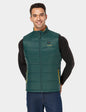 Men's Classic Heated Vest - Green & Gold