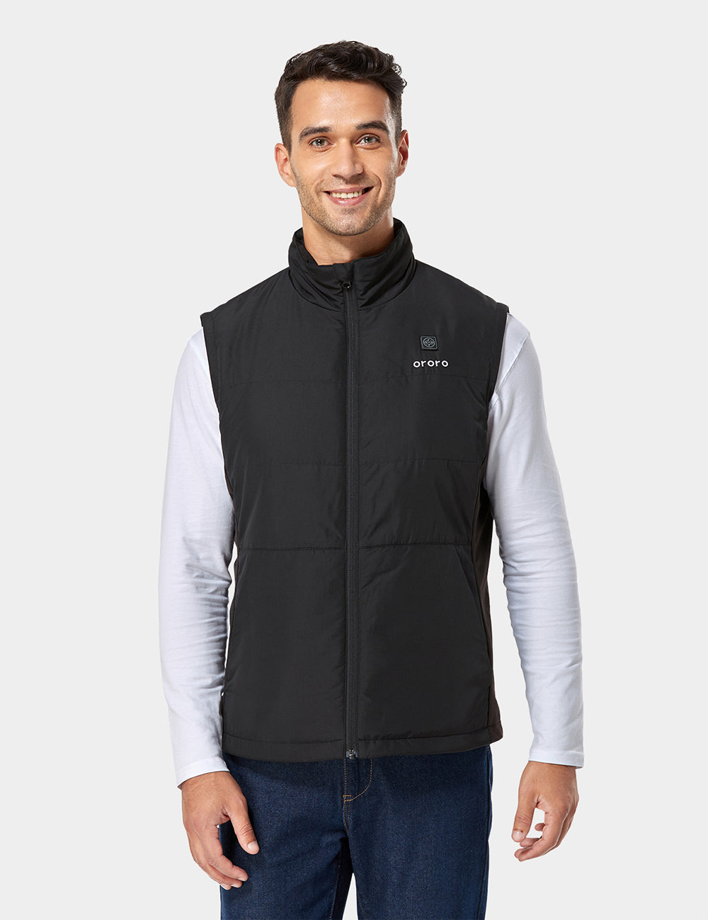 Men's Heated Golf Vest (with Zip-Off Sleeves)