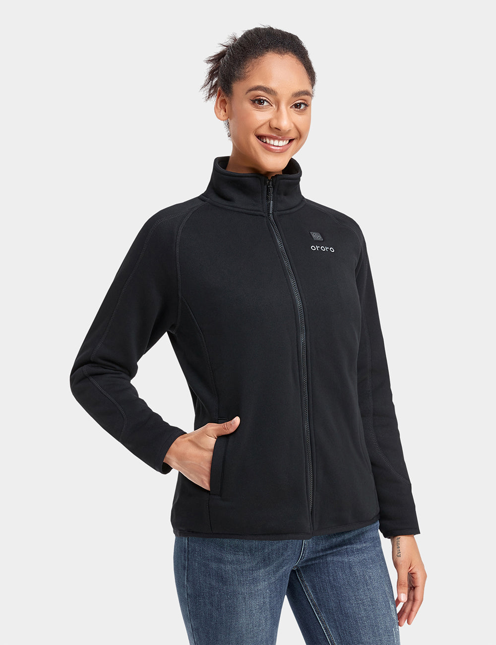 Women's Heated Full-Zip Fleece Jacket