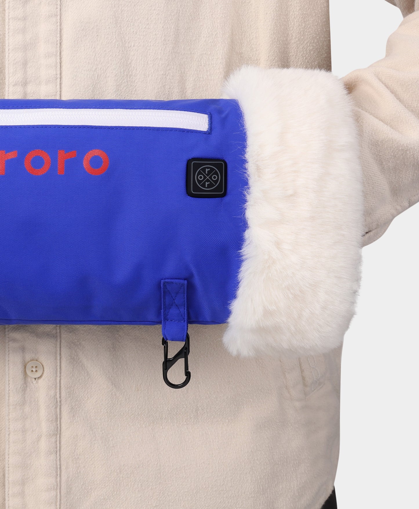 Queen Cove 2-Zone Heated Faux Fur Hand Warmer