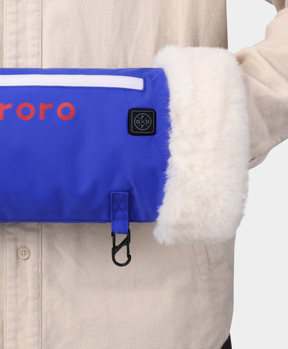 Queen Cove 2-Zone Heated Faux Fur Hand Warmer