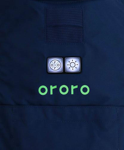 Koldpwoof 4-Zone Heated Dog Vest w/ LED Lights