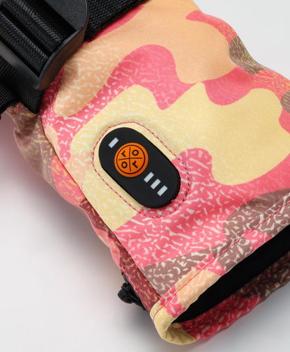 Kyoto Women's Colorprint Heated Lightweight Gloves