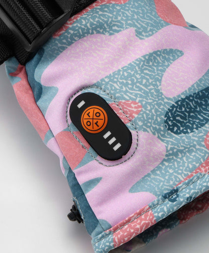 Kyoto Women's Colorprint Heated Lightweight Gloves