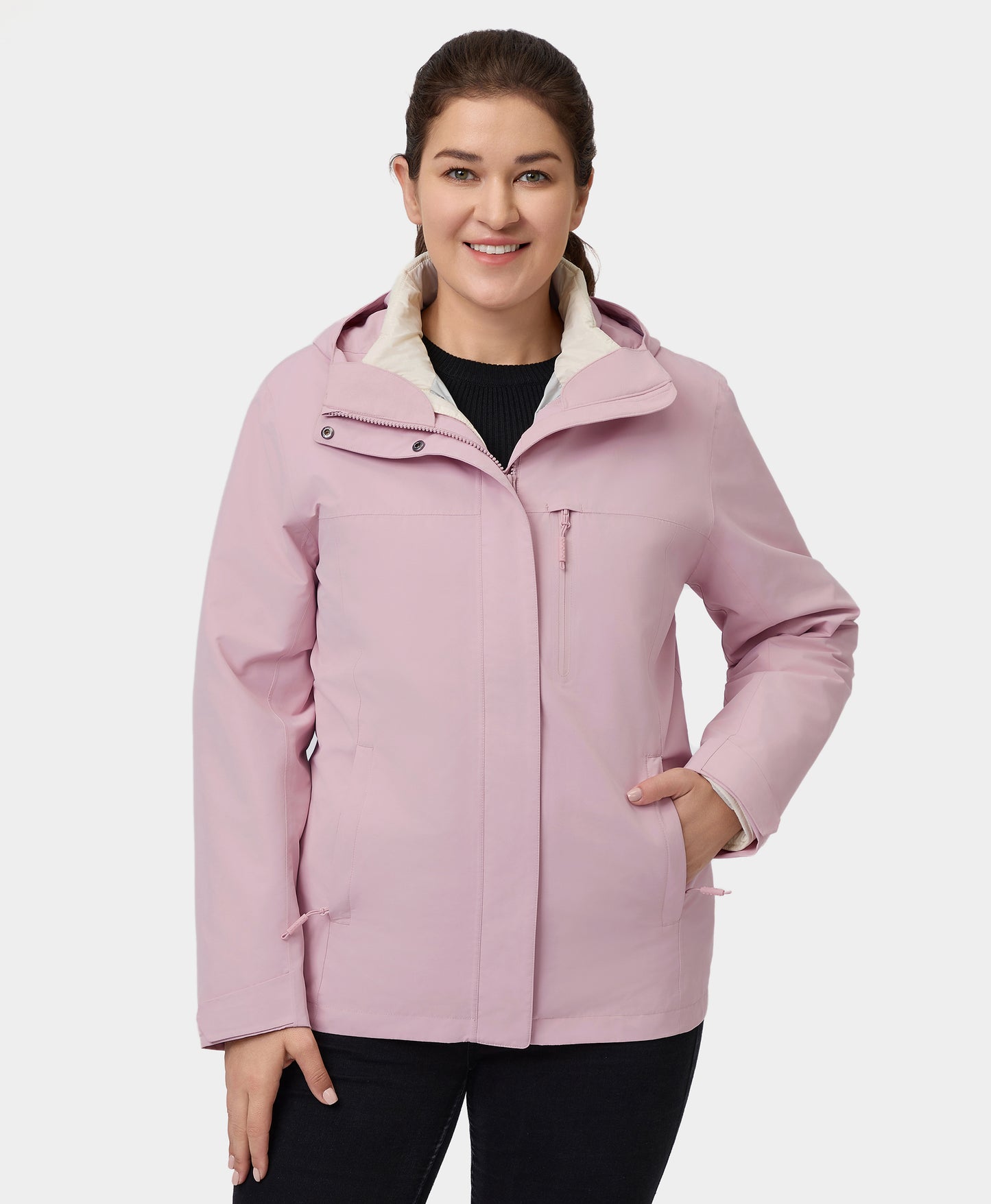 River Ridge Women's 3-in-1 Heated Jacket with Down Liner