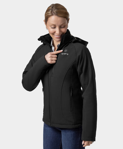 Paragon Women's Heated Jacket - Black