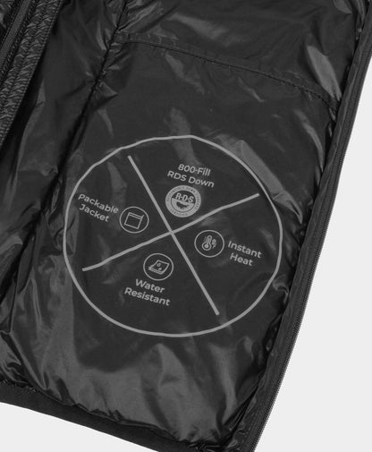 Aero Women's 4-Zone Packable Heated Down Jacket