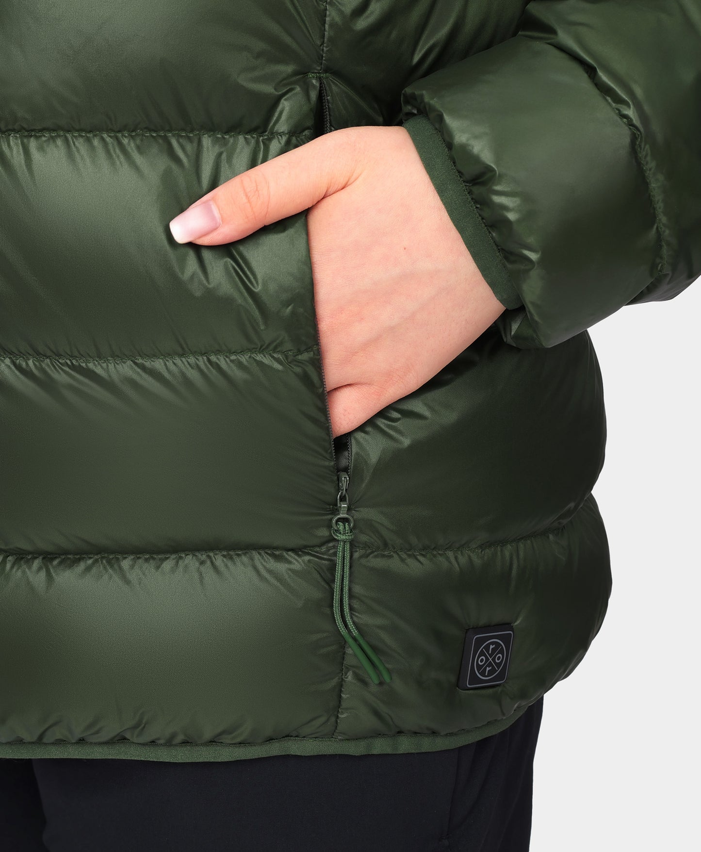 Aero Women's 4-Zone Packable Heated Down Jacket
