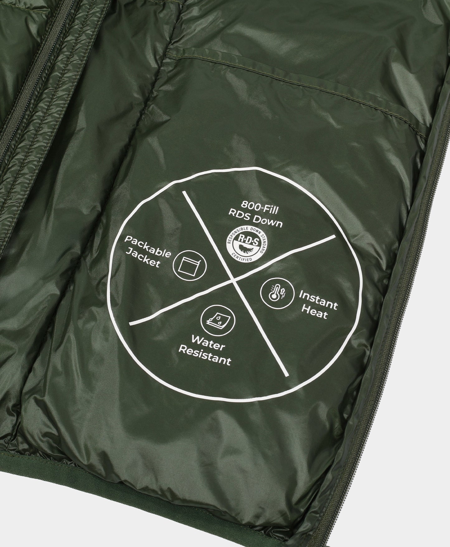 Aero Women's 4-Zone Packable Heated Down Jacket