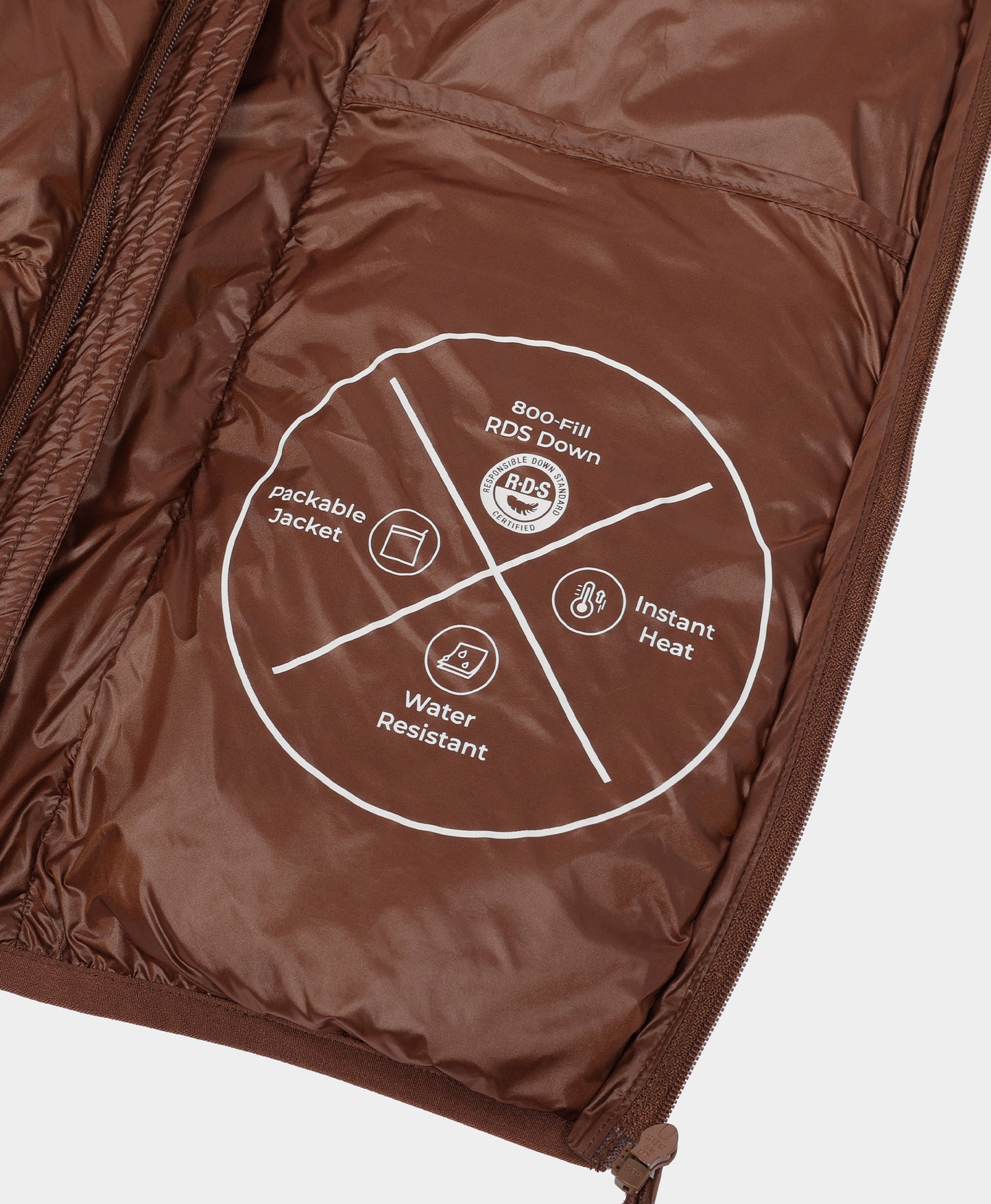 Aero Women's 4-Zone Packable Heated Down Jacket