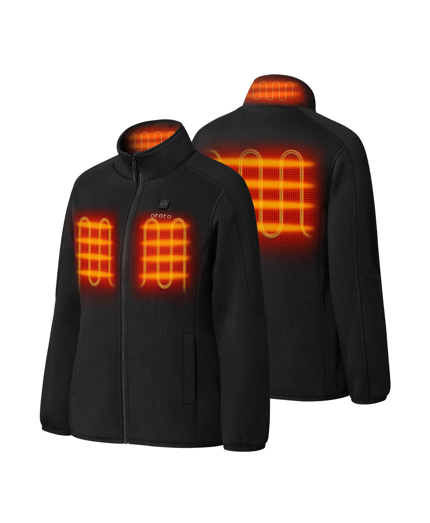 Women's Heated Fleece Jacket (4 Heating Zones)