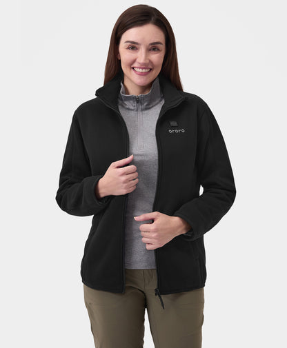 Women's Heated Fleece Jacket (4 Heating Zones)