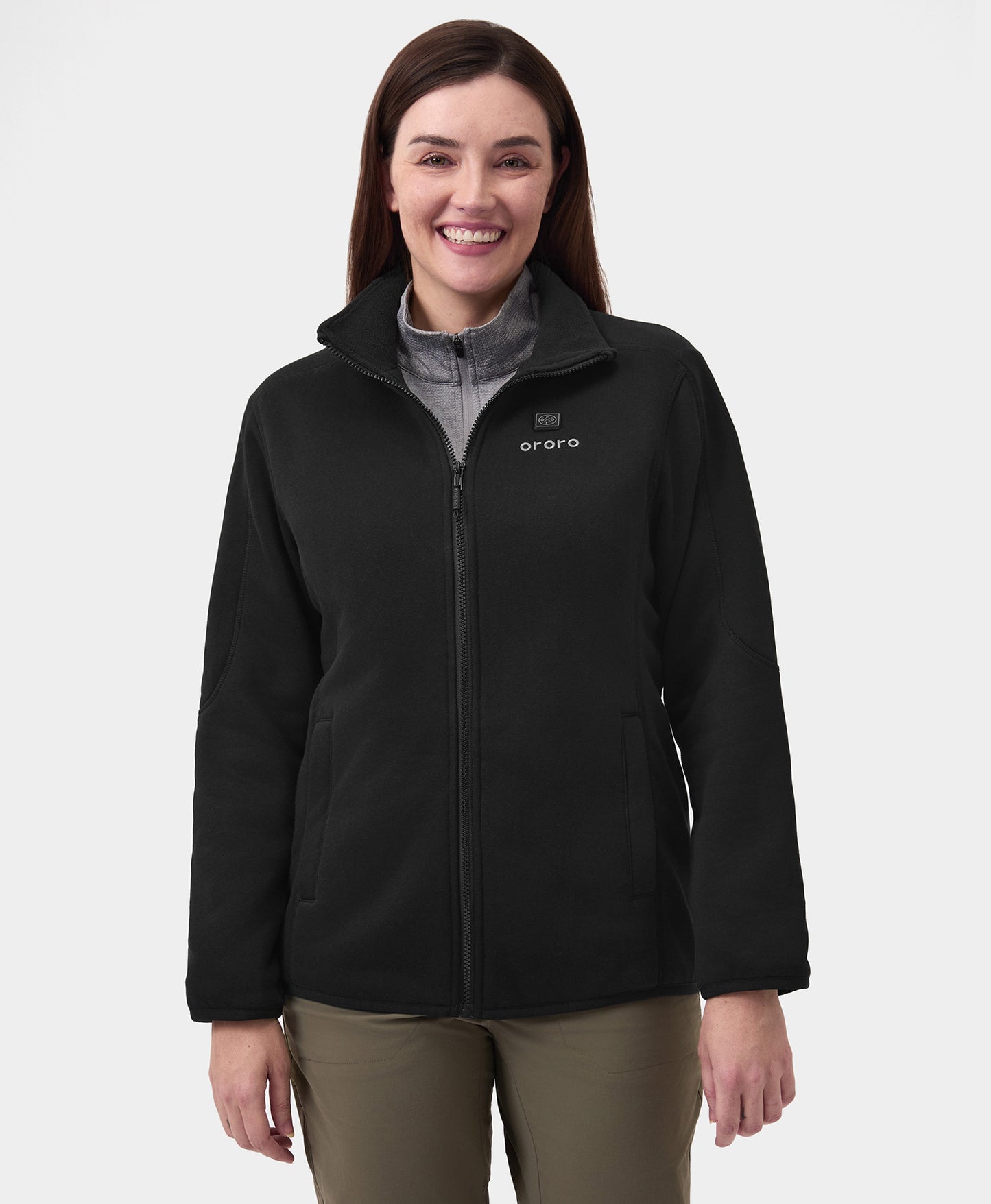 Women's Heated Fleece Jacket (4 Heating Zones)