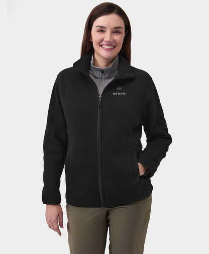 Women's Heated Fleece Jacket (4 Heating Zones)