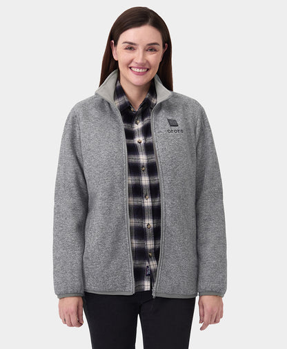 Women's Heated Fleece Jacket (4 Heating Zones)