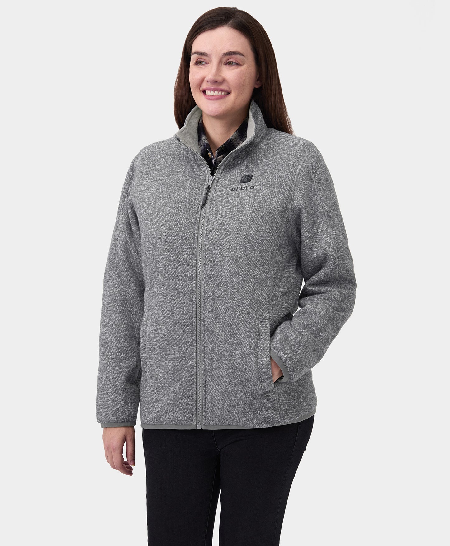 Women's Heated Fleece Jacket (4 Heating Zones)